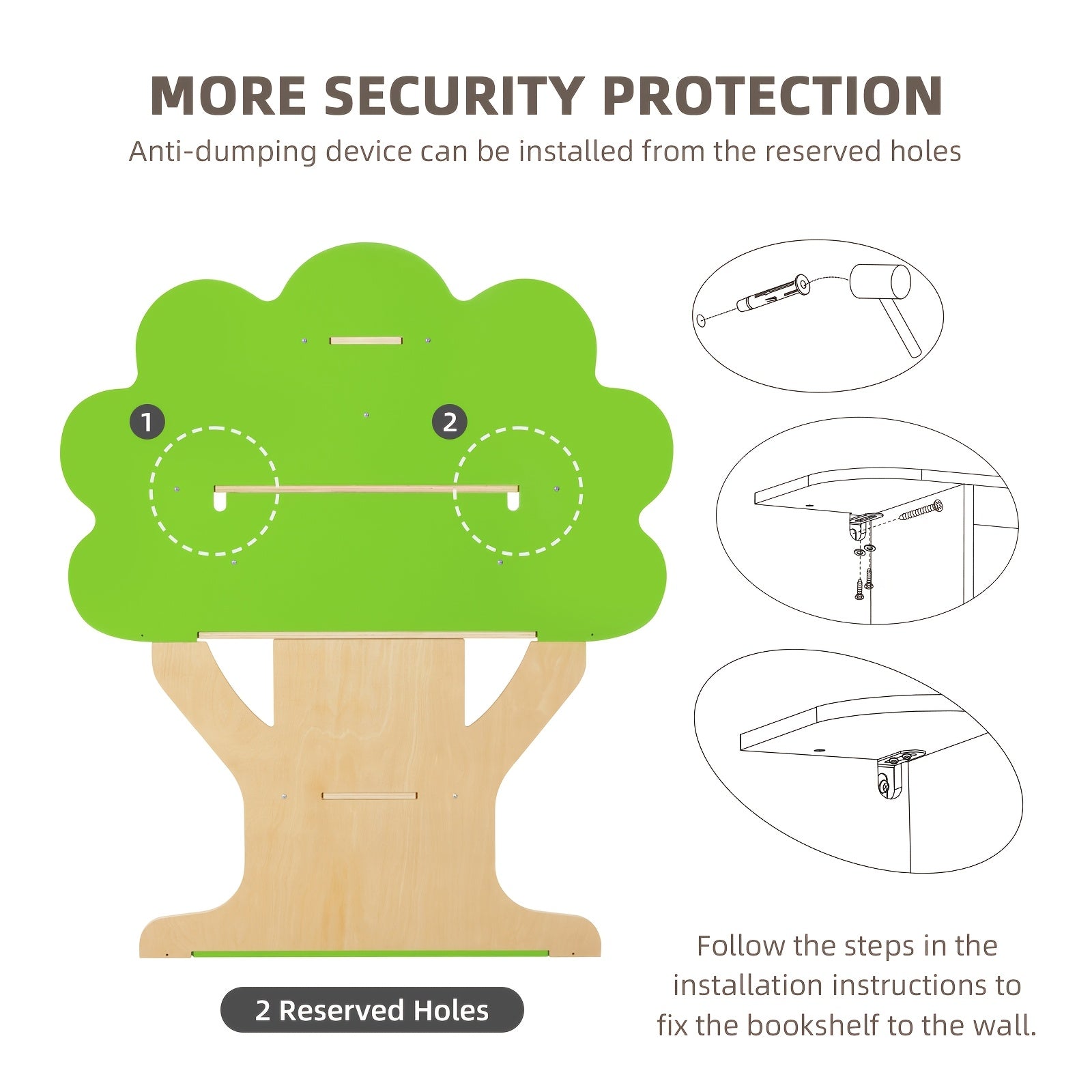 Wooden Bookshelf for Children, Designed to Display And Organize Books in Reading Areas, Classrooms, Playrooms, And Nurseries